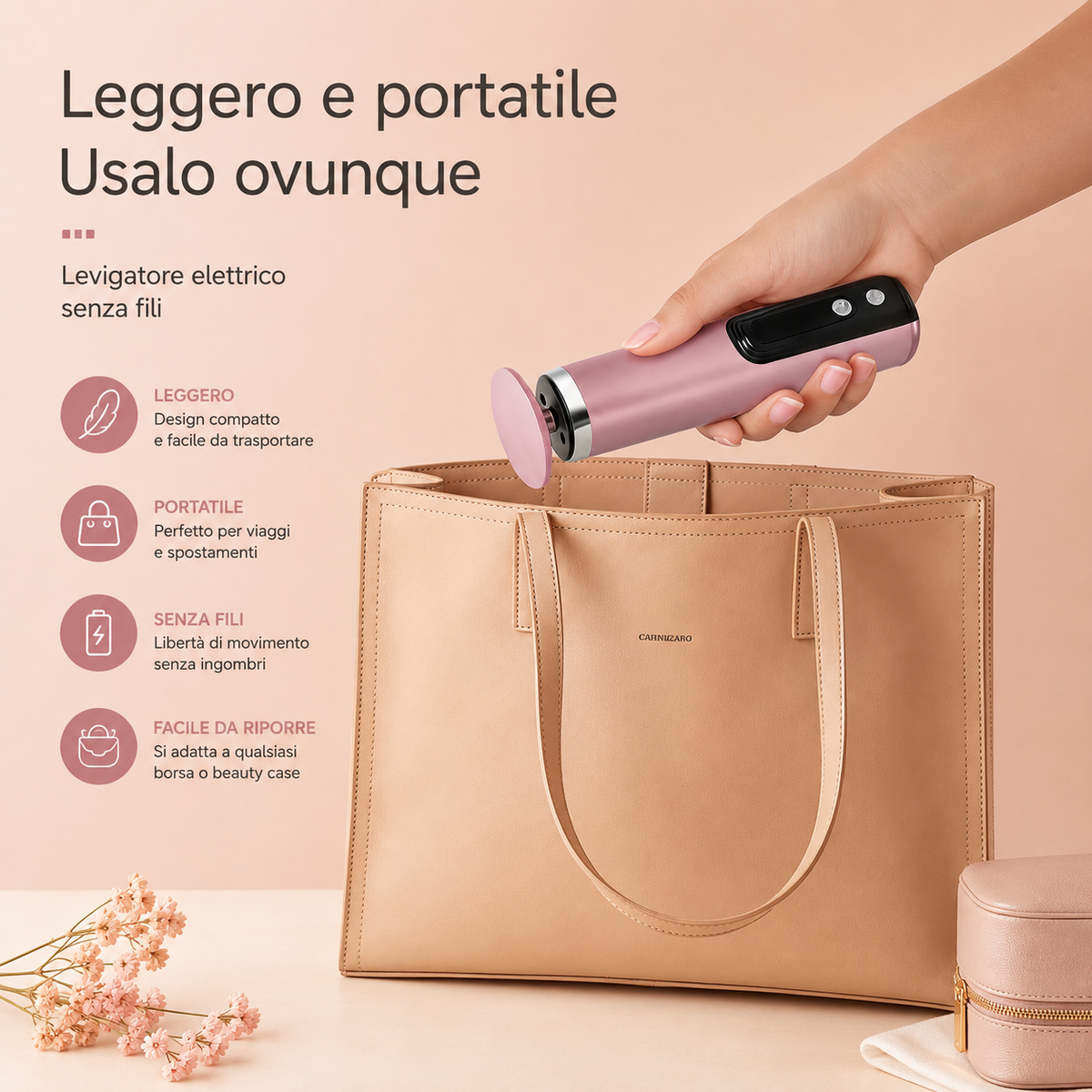 VELLURE| levigatore elettrico cura mani e piedi
