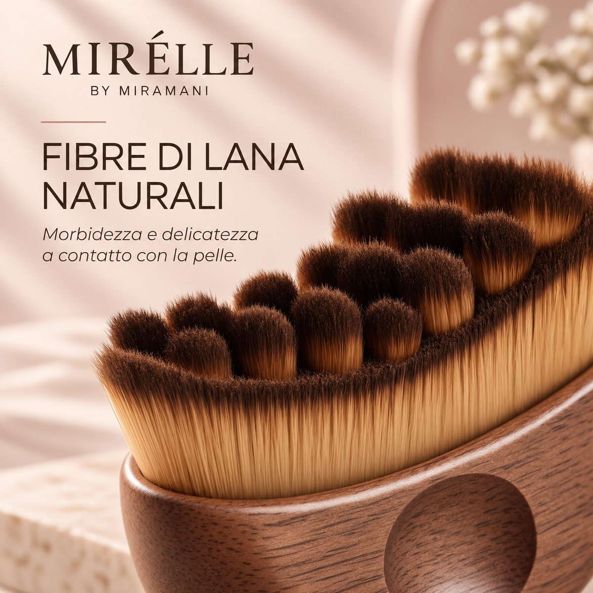 MIRÉLLE| Spazzola viso per il tuo rituale di bellezza